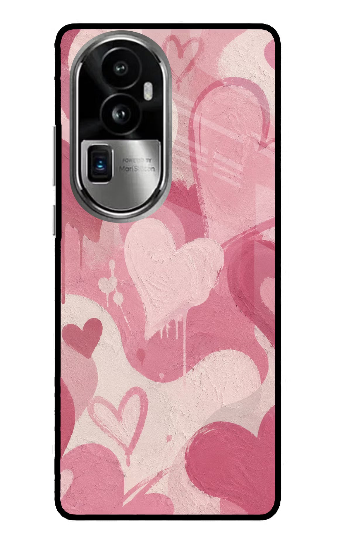 Hearty case Oppo Reno10 Pro+ 5G Glass Case Back Cover by Casekaro