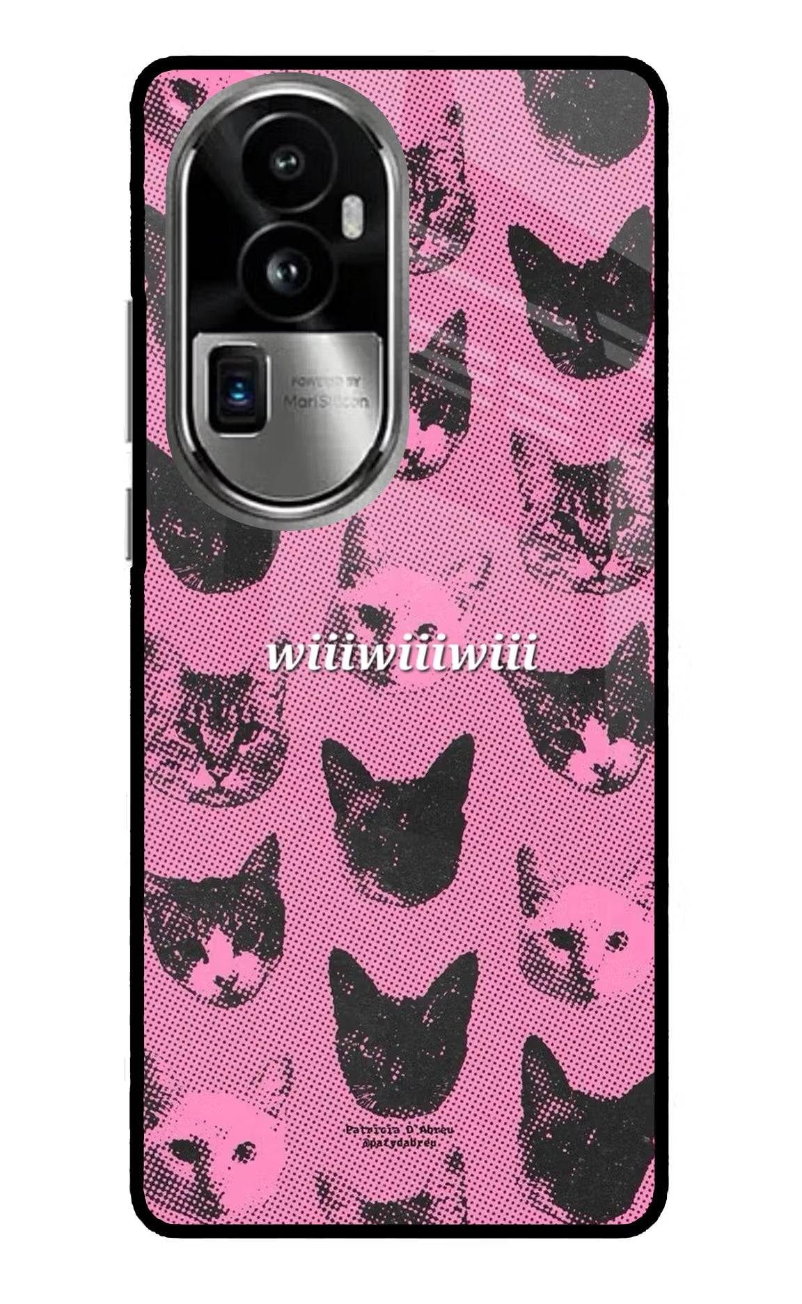 Pink Cats Oppo Reno10 Pro+ 5G Glass Case