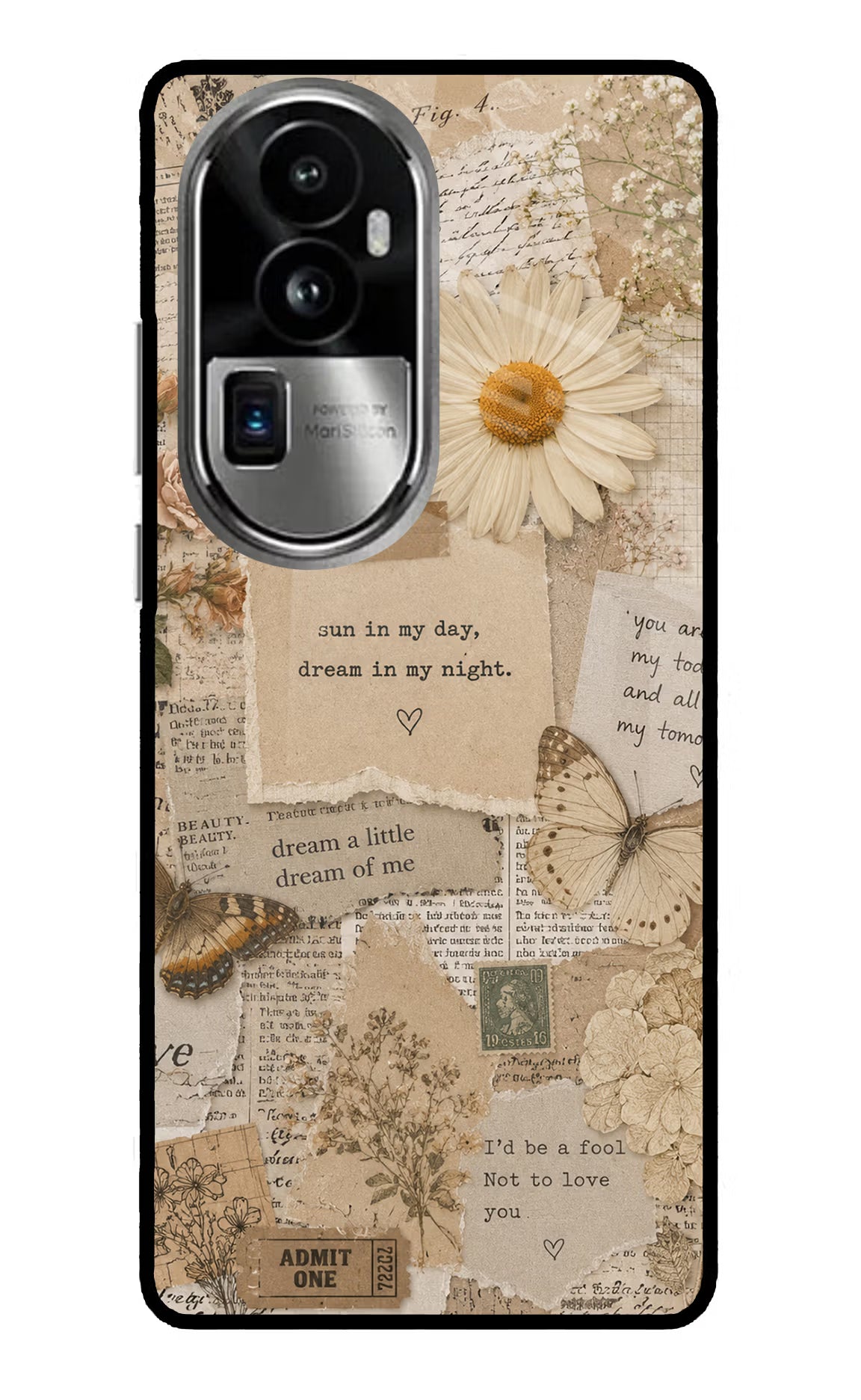 Vintage case Oppo Reno10 Pro+ 5G Glass Case