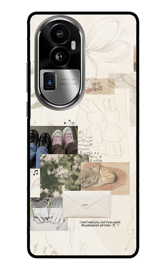 Soft Aesthetic Oppo Reno10 Pro+ 5G Glass Case