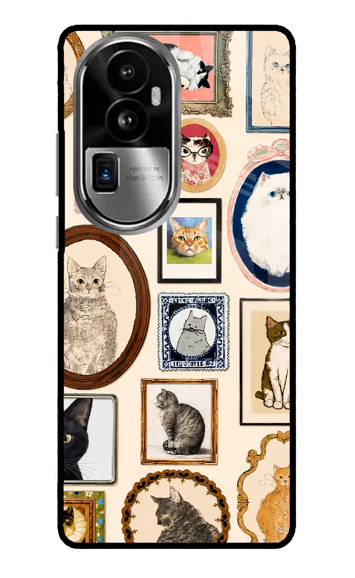 Mirror Cats Oppo Reno10 Pro+ 5G Glass Case