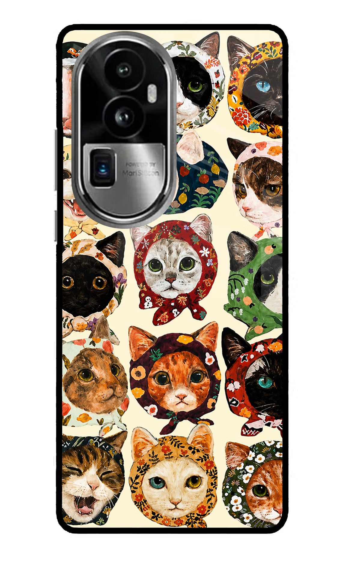 Cool Cat Oppo Reno10 Pro+ 5G Glass Case