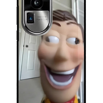 Side Eye Woody Oppo Reno10 Pro+ 5G Glass Case Back Cover by Casekaro
