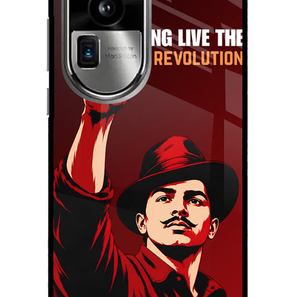 Bhagat Singh Revolution Oppo Reno10 Pro+ 5G Glass Case