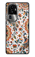 White Mayura Oppo Reno10 Pro+ 5G Glass Case