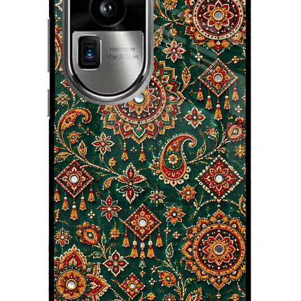 Green Pataka Oppo Reno10 Pro+ 5G Glass Case