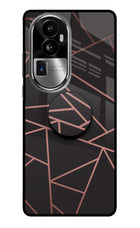 Geometric Pattern Oppo Reno10 Pro+ 5G Pop Case by Casekaro