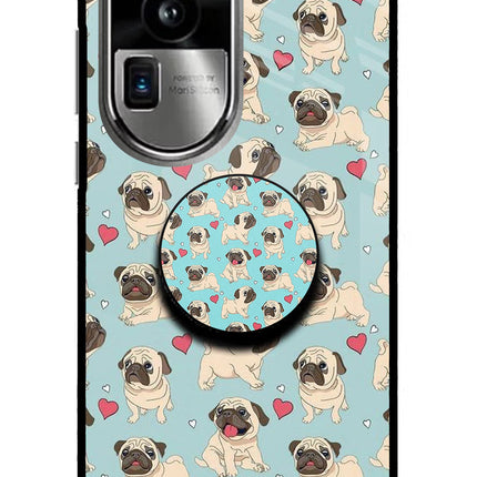 Pug Dog Oppo Reno10 Pro+ 5G Pop Case by Casekaro