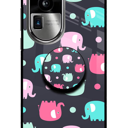 Baby Elephants Oppo Reno10 Pro+ 5G Pop Case by Casekaro
