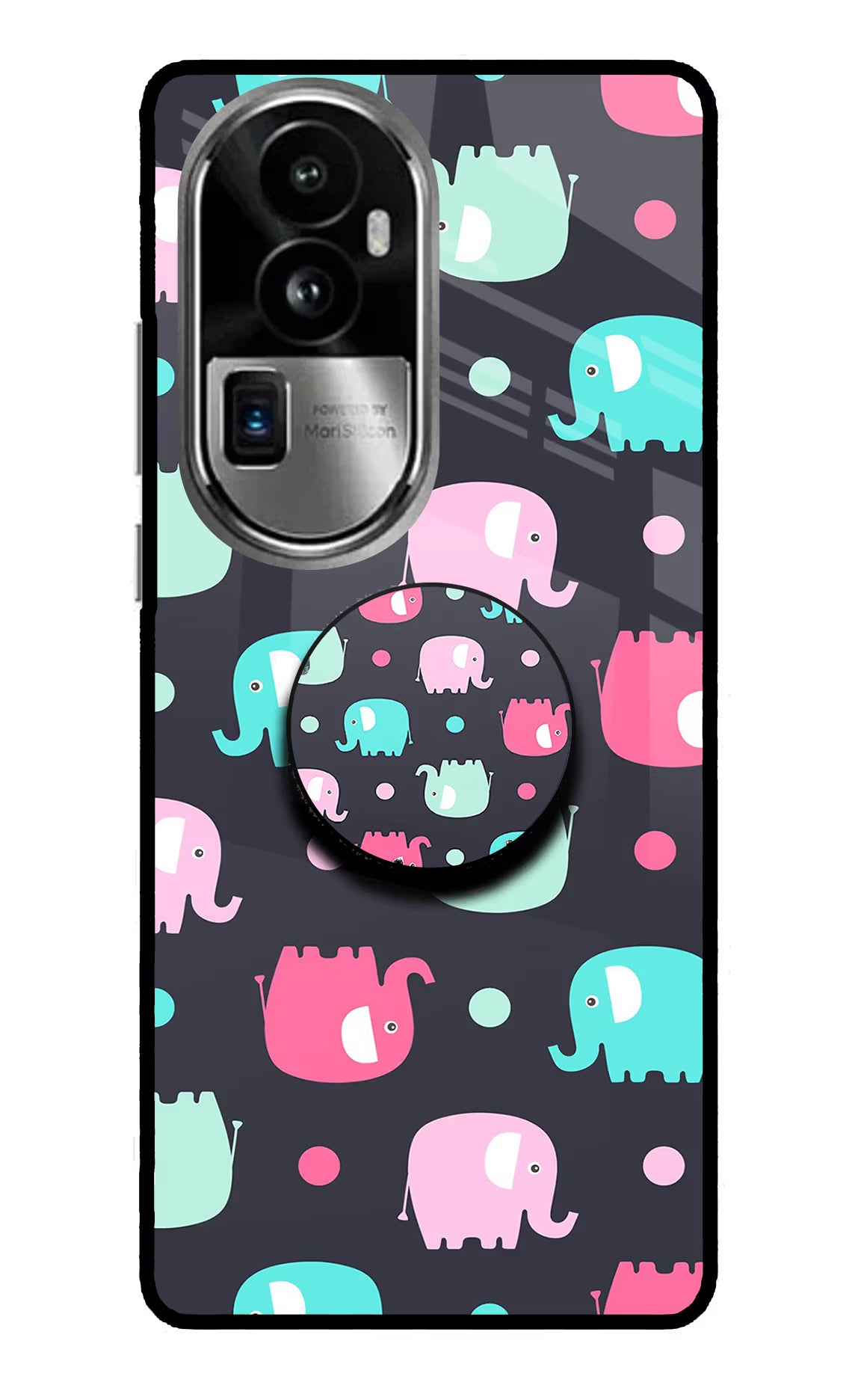 Baby Elephants Oppo Reno10 Pro+ 5G Pop Case by Casekaro