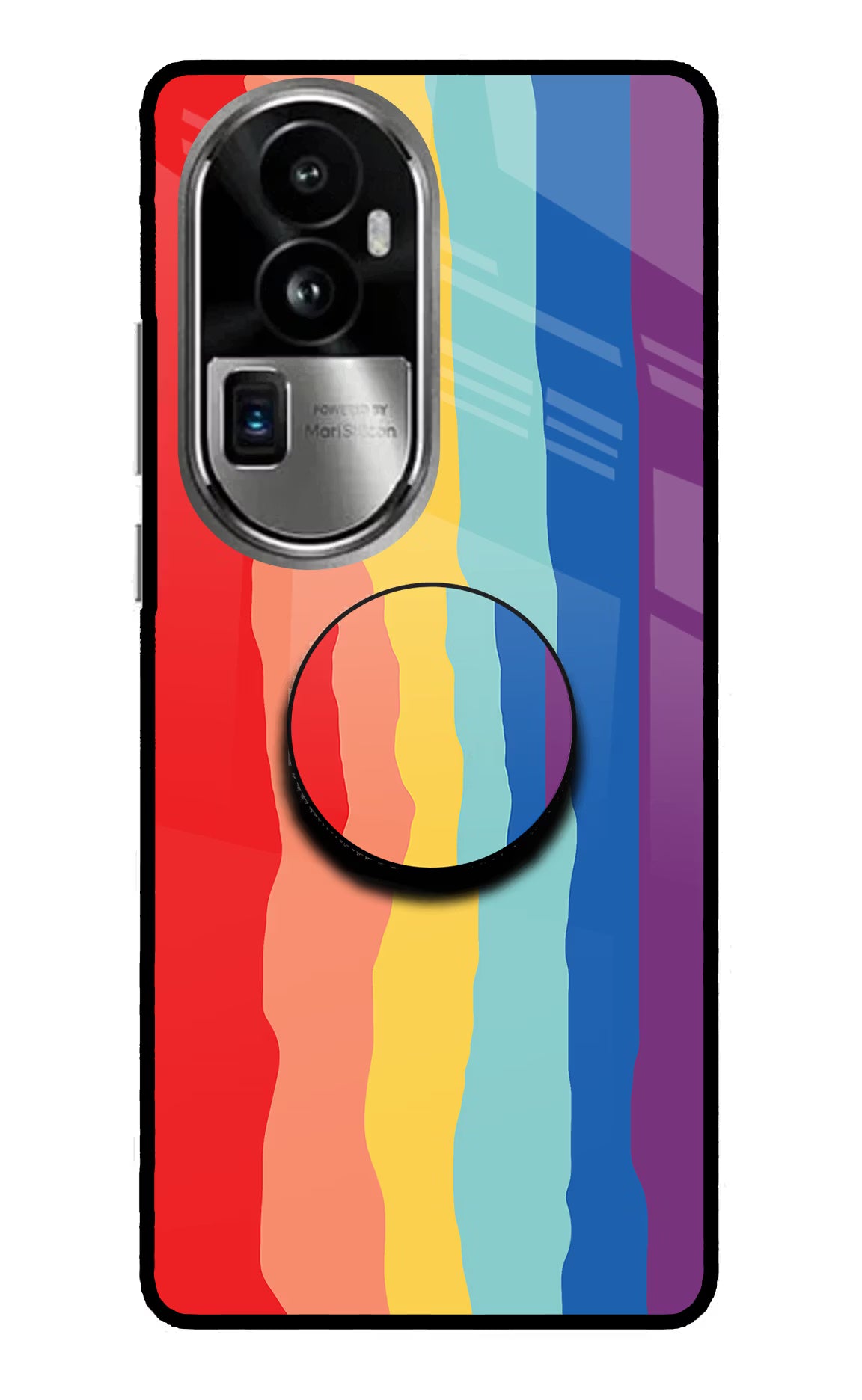 Rainbow Oppo Reno10 Pro+ 5G Pop Case by Casekaro