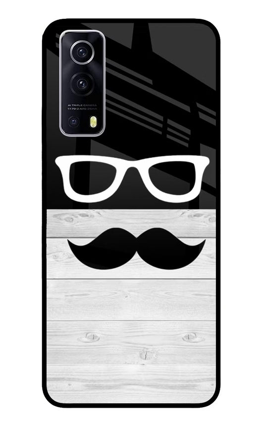 Mustache iQOO Z3 5G Glass Case