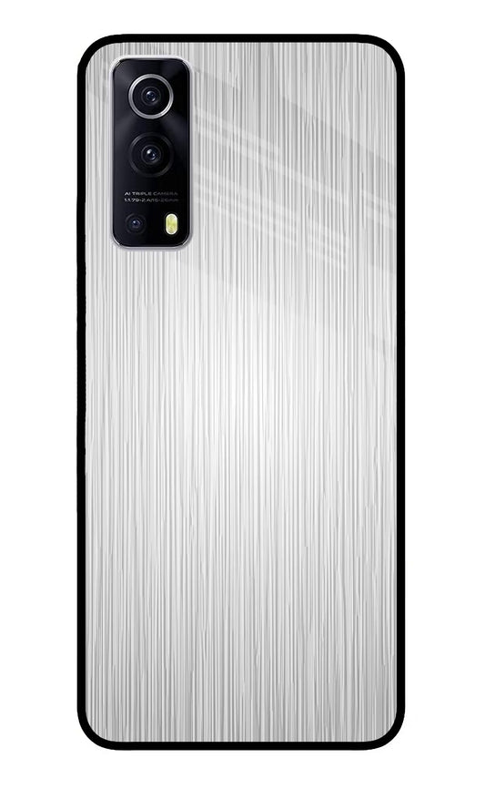 Wooden Grey Texture iQOO Z3 5G Glass Case