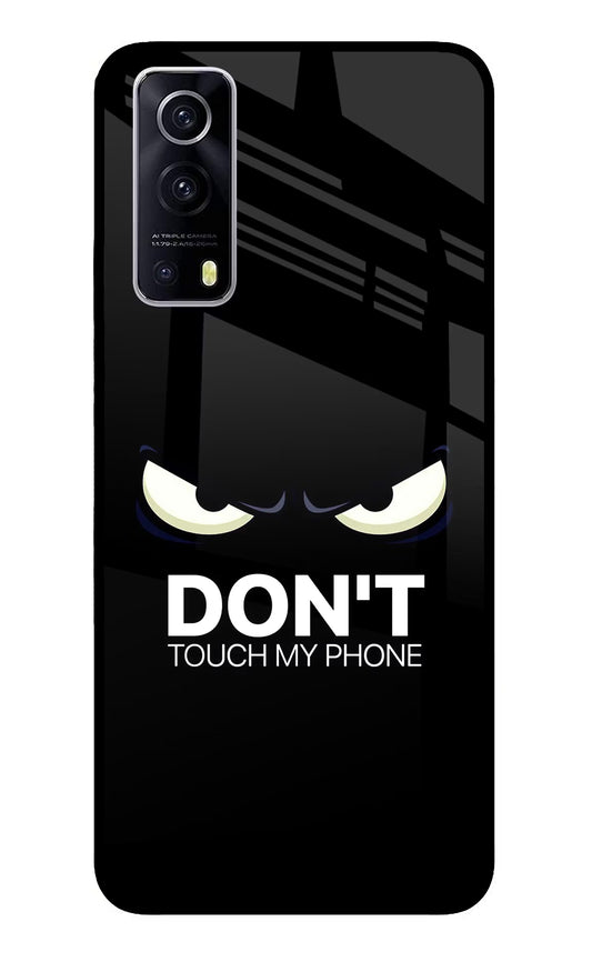 Don'T Touch My Phone iQOO Z3 5G Glass Case