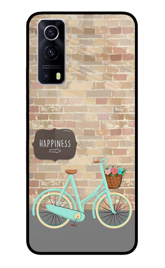 Happiness Artwork iQOO Z3 5G Glass Case