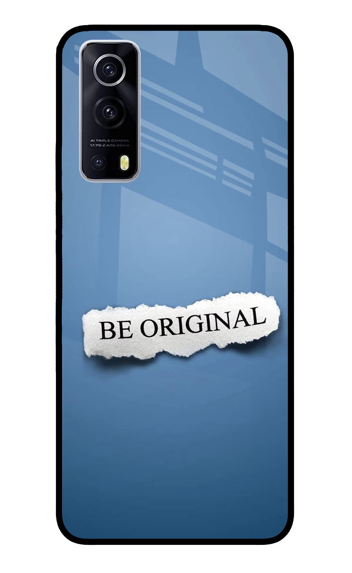 Be Original iQOO Z3 5G Glass Case Back Cover by Casekaro