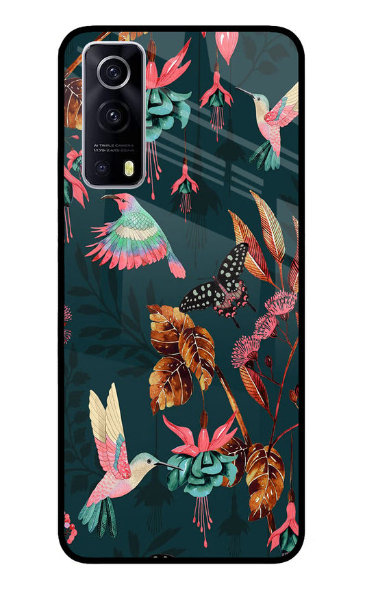 Birds iQOO Z3 5G Glass Case