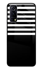 Black and White Print iQOO Z3 5G Glass Case