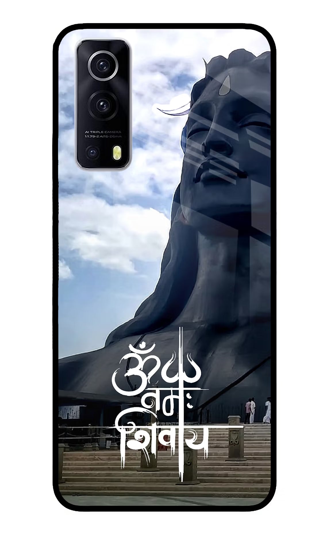 Om Namah Shivay iQOO Z3 5G Glass Case