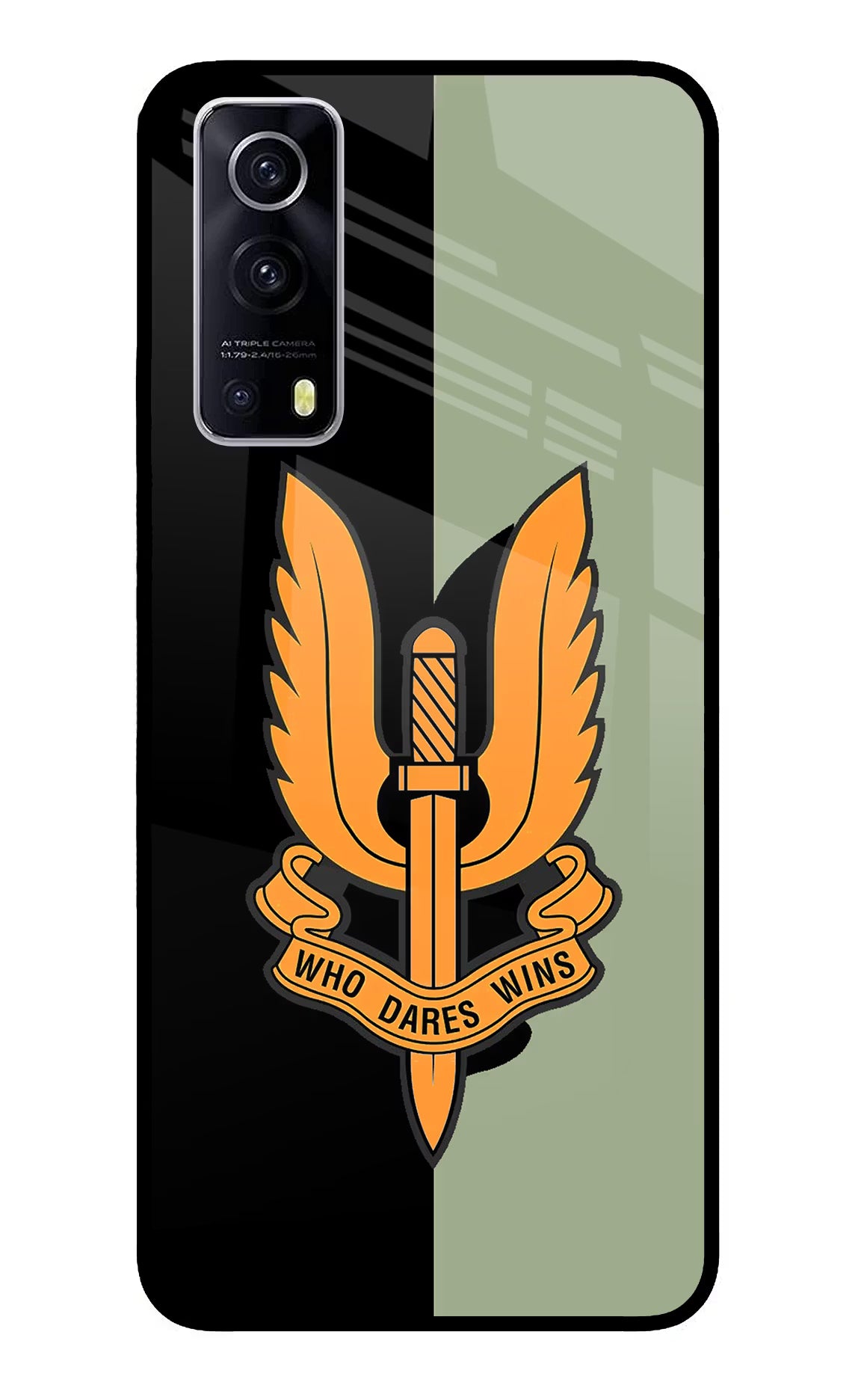 Balidan Logo iQOO Z3 5G Glass Case