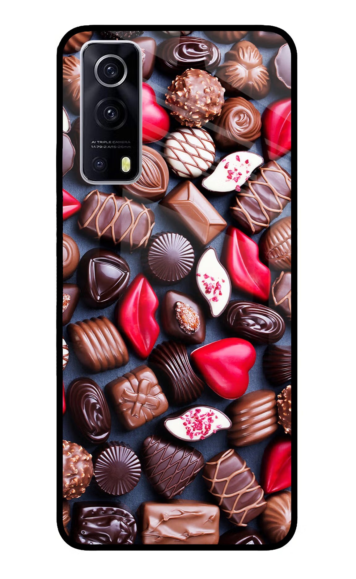 Chocolates iQOO Z3 5G Glass Case