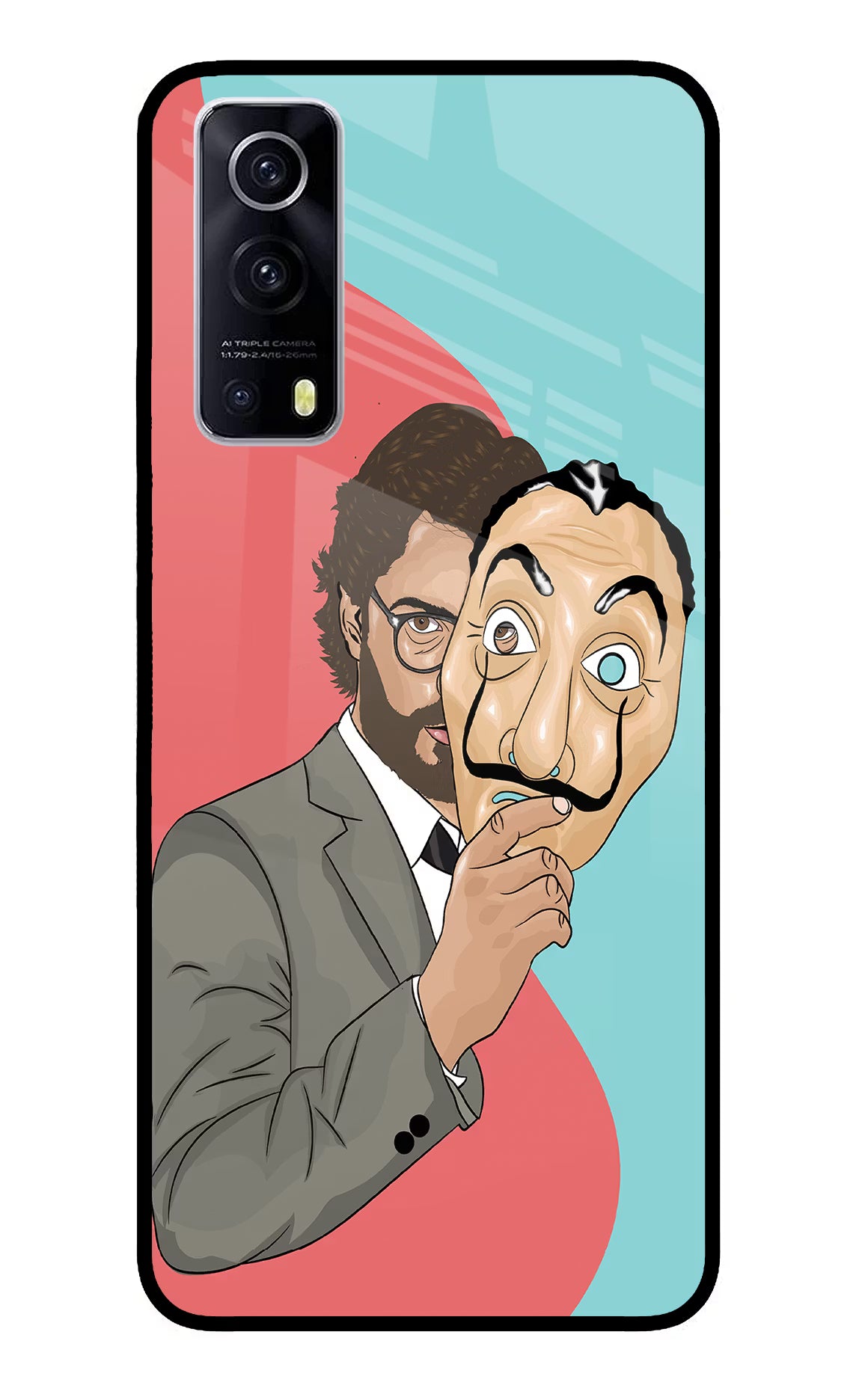 Professor iQOO Z3 5G Glass Case