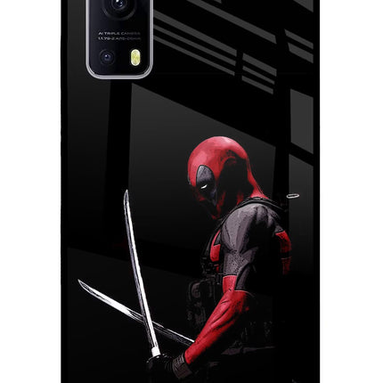 Deadpool iQOO Z3 5G Glass Case