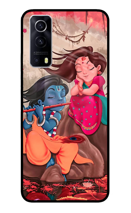Radhe Krishna iQOO Z3 5G Glass Case