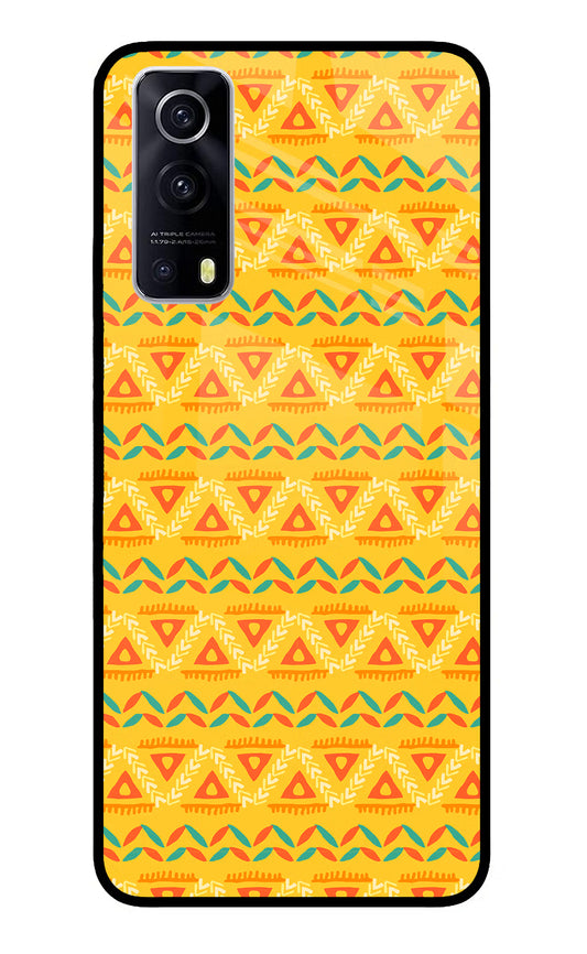 Tribal Pattern iQOO Z3 5G Glass Case