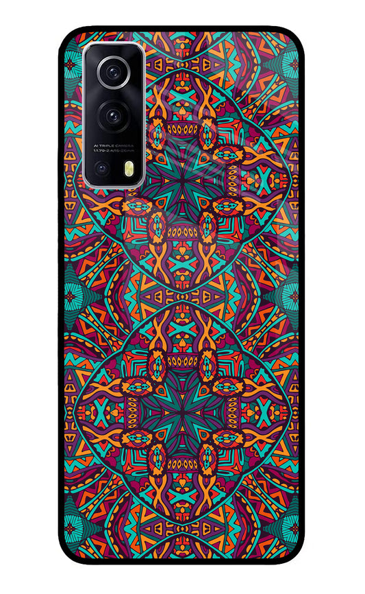 Colour Mandala iQOO Z3 5G Glass Case