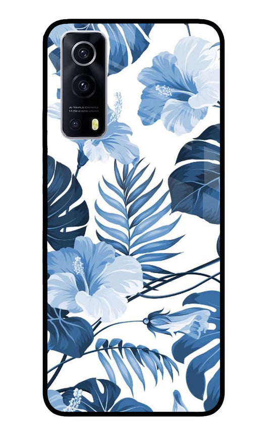 Fabric Art iQOO Z3 5G Glass Case