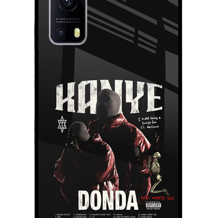 Donda Kanye West iQOO Z3 5G Glass Case