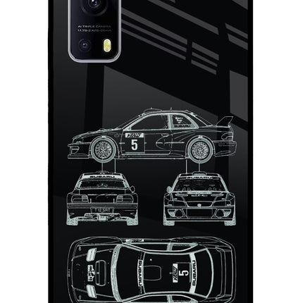 WRC'99 iQOO Z3 5G Glass Case Back Cover by Casekaro