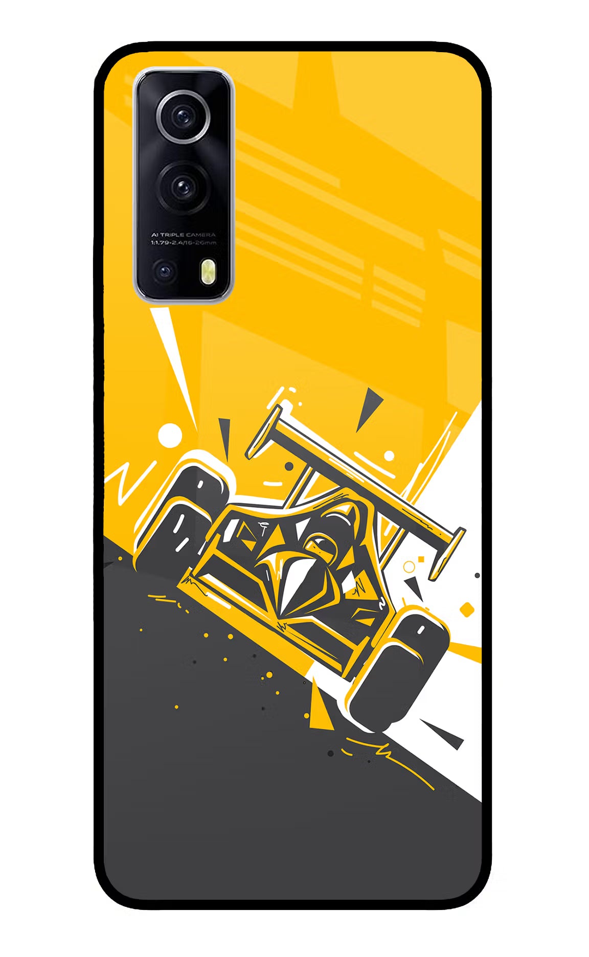 Track King iQOO Z3 5G Glass Case