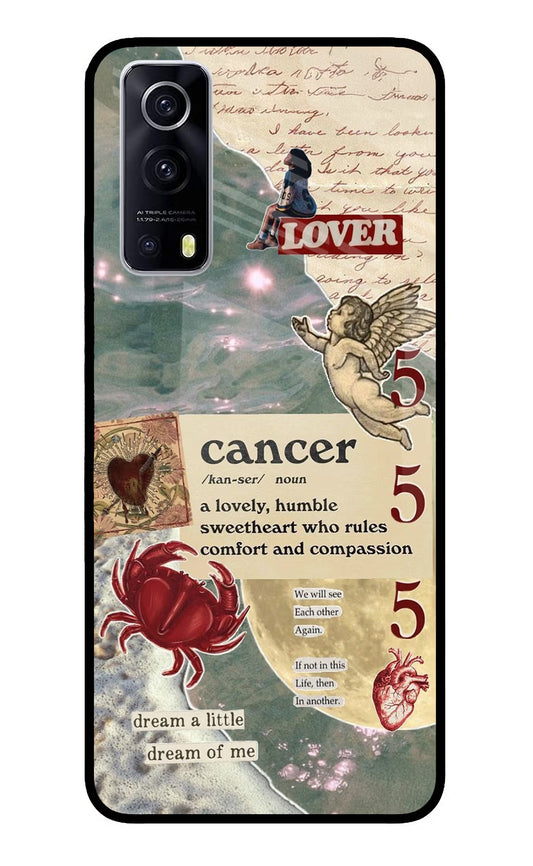 Cancer Zodiac iQOO Z3 5G Glass Case