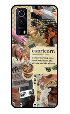 Capricorn Zodiac iQOO Z3 5G Glass Case