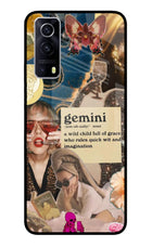 Gemini Zodiac iQOO Z3 5G Glass Case