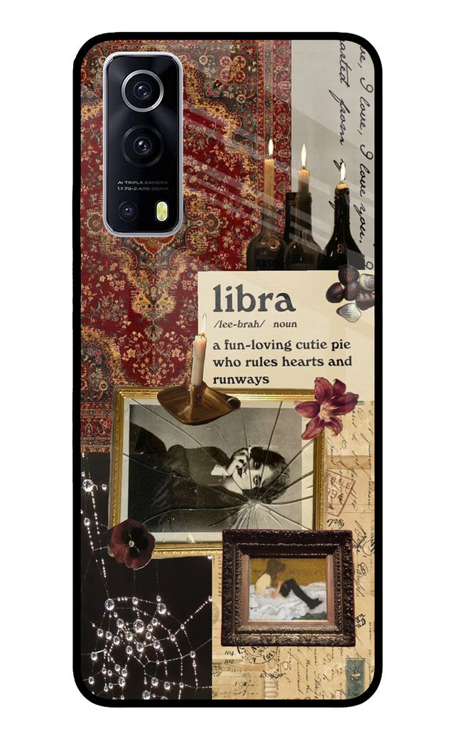 Libra Zodiac iQOO Z3 5G Glass Case