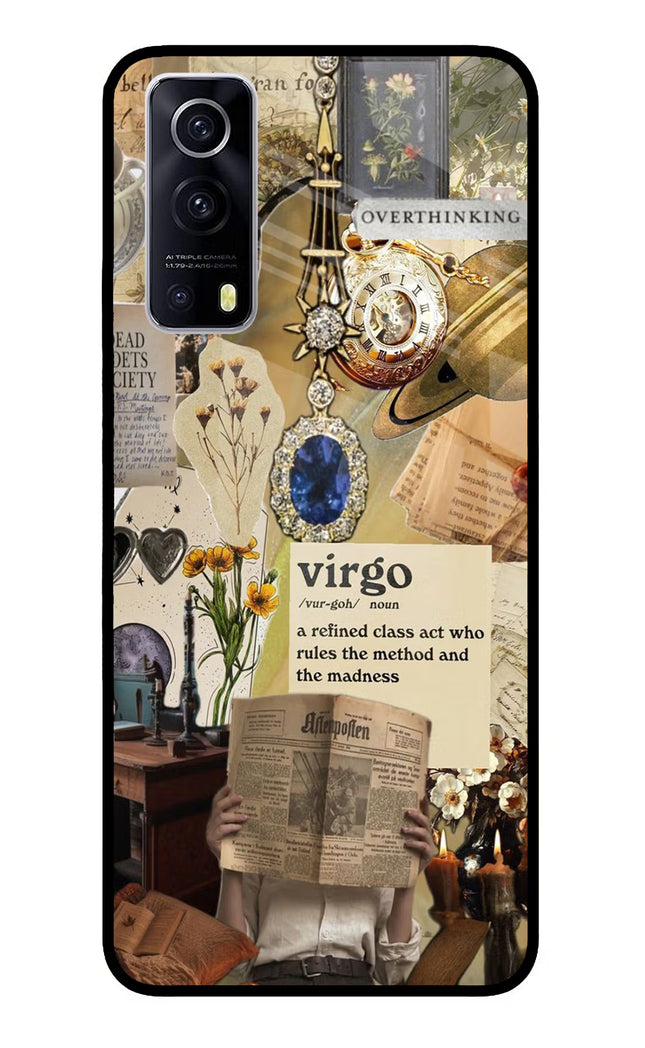 Virgo Zodiac iQOO Z3 5G Glass Case