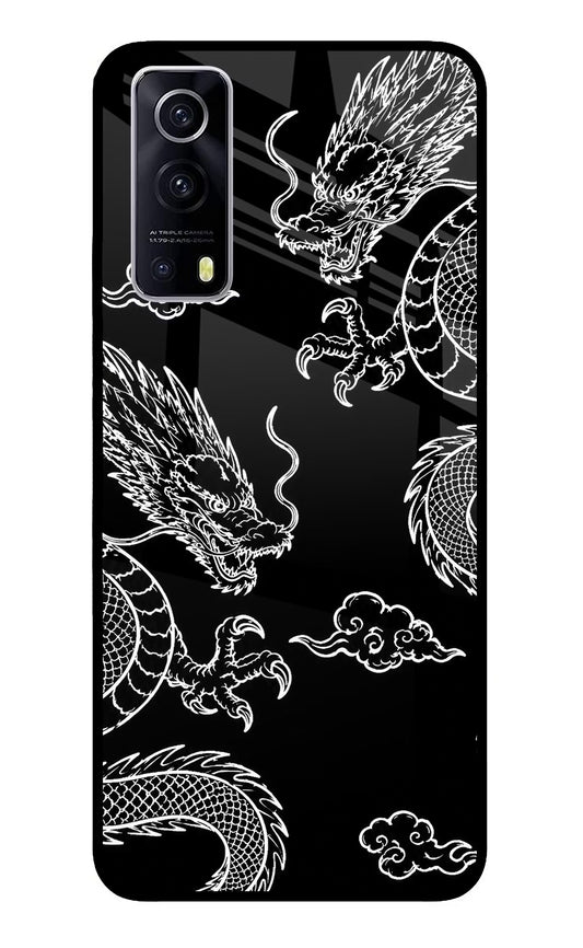 Twin Dragons iQOO Z3 5G Glass Case
