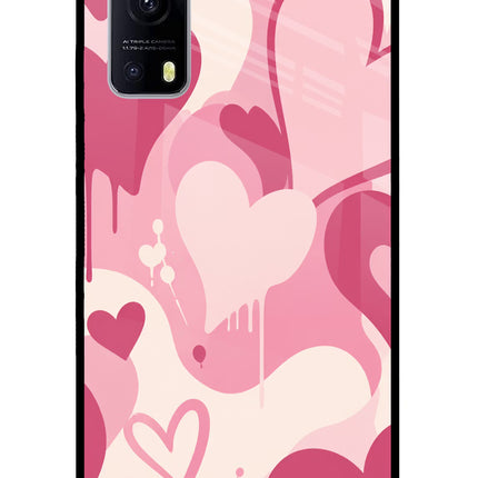 Hearty case iQOO Z3 5G Glass Case
