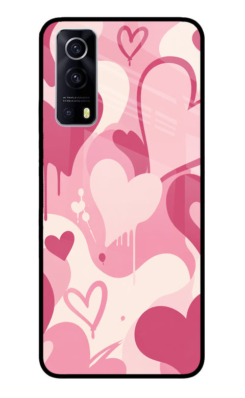 Hearty case iQOO Z3 5G Glass Case