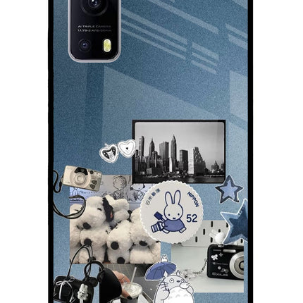 Miffy iQOO Z3 5G Glass Case Back Cover by Casekaro