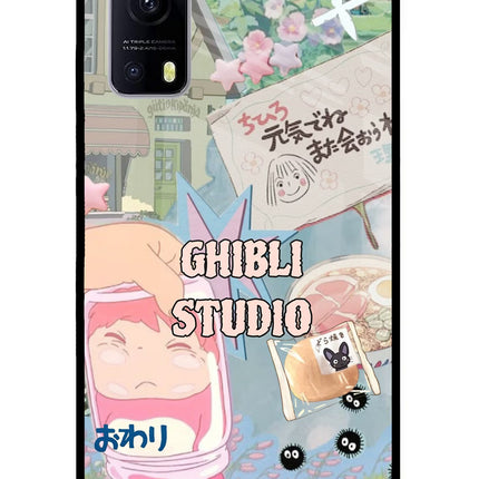 Studio Ghibli iQOO Z3 5G Glass Case