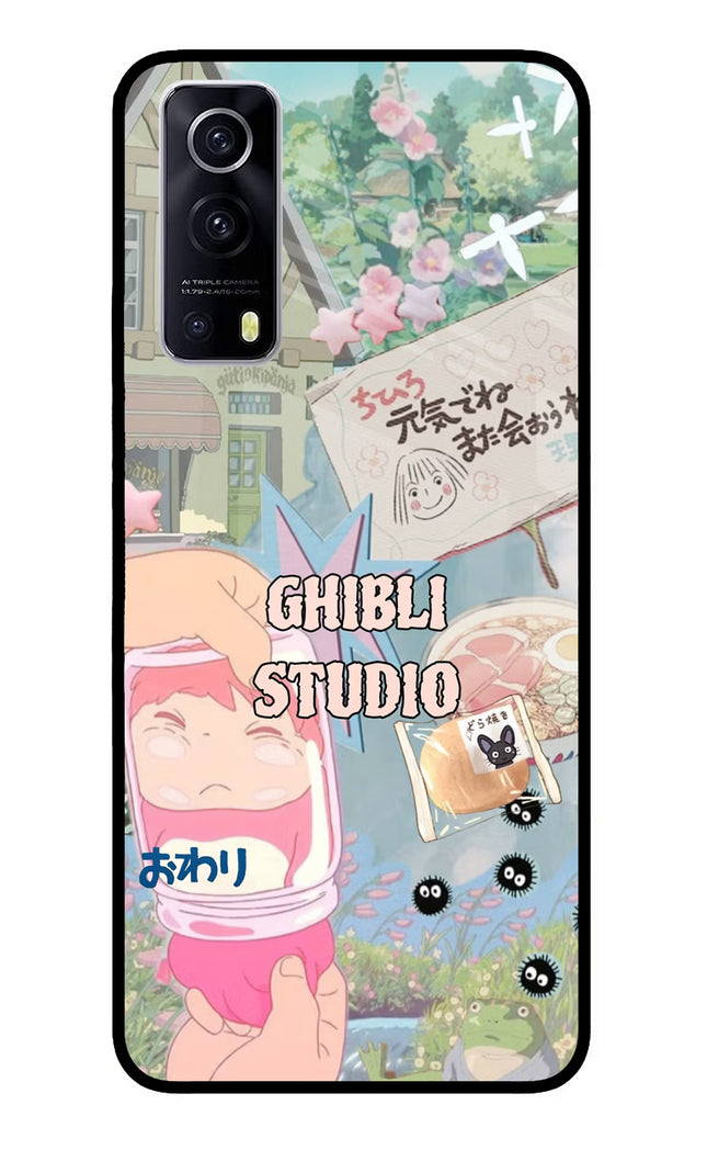 Studio Ghibli iQOO Z3 5G Glass Case