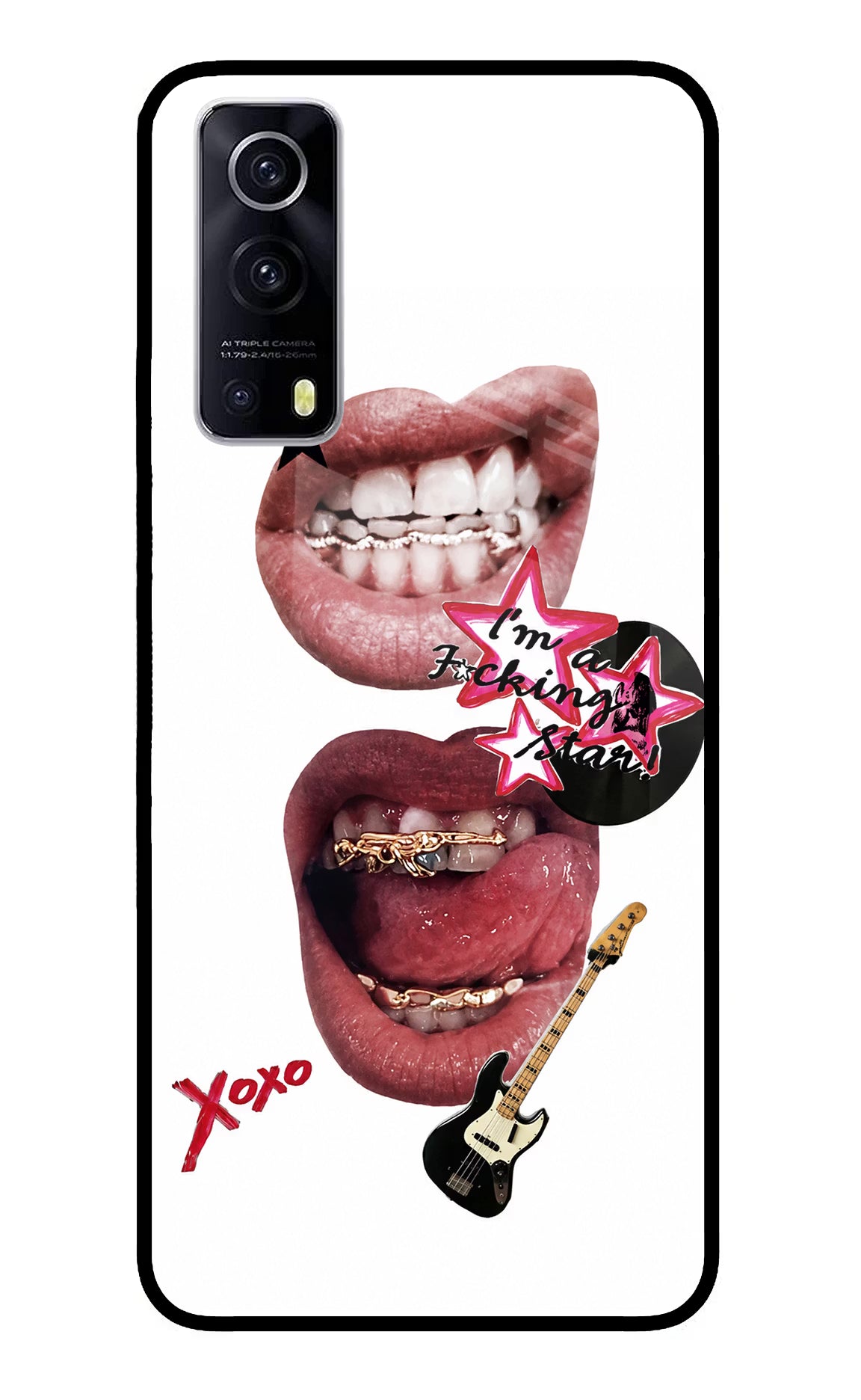 Rockstar iQOO Z3 5G Glass Case