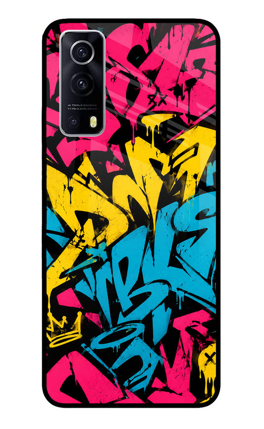 Graffiti Vibe iQOO Z3 5G Glass Case