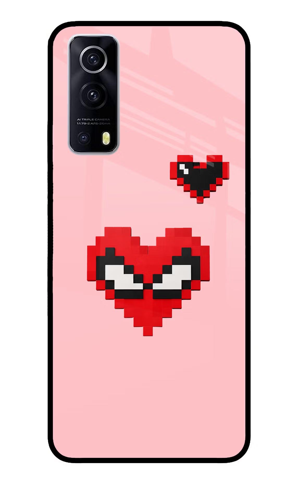 Gwen Heart iQOO Z3 5G Glass Case
