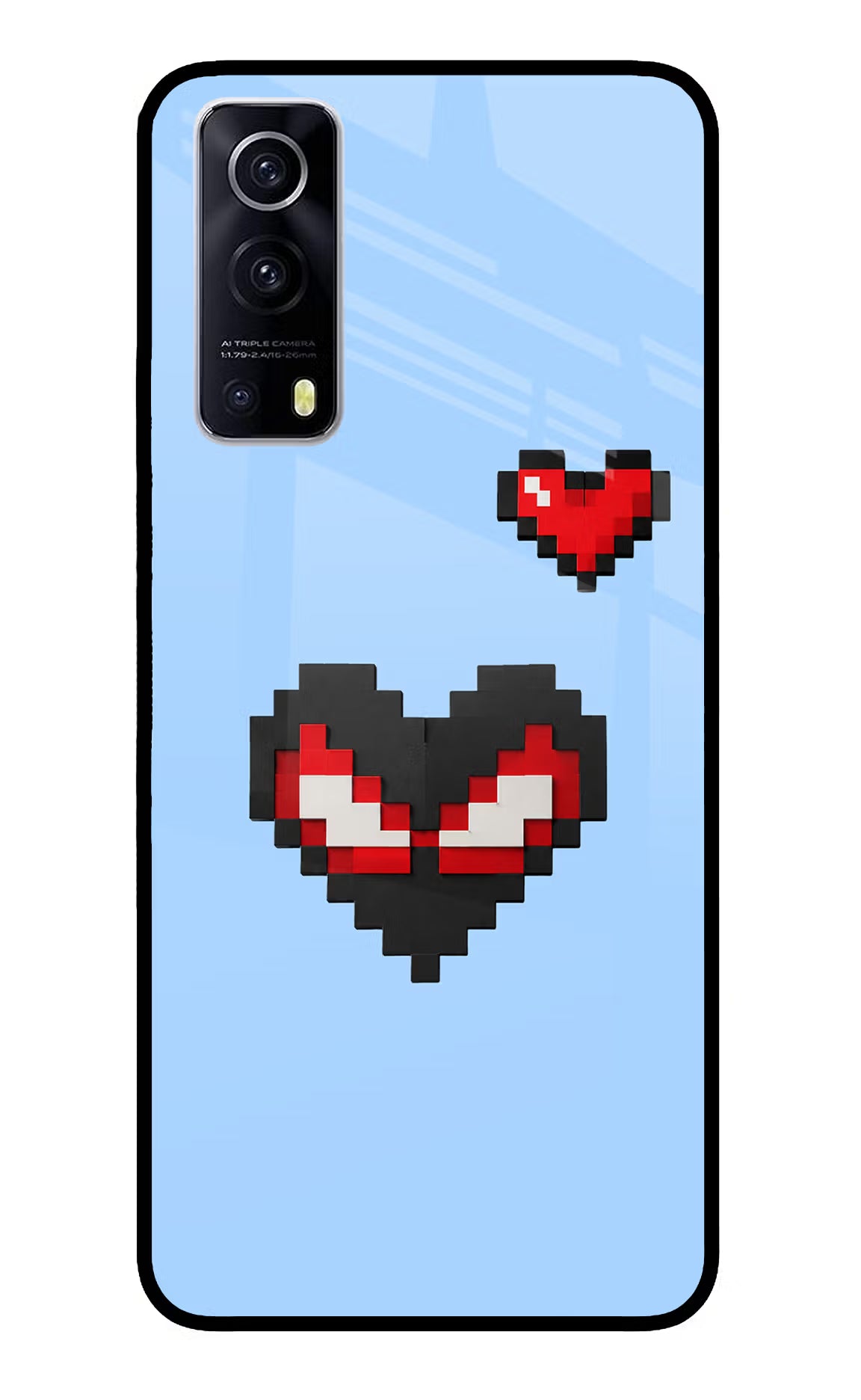 Peter Heart iQOO Z3 5G Glass Case