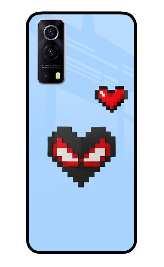 Peter Heart iQOO Z3 5G Glass Case